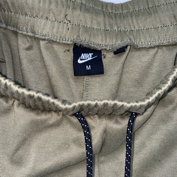 Nike Mens Green Sportswear Tech Fleece Slim Fit Tapered Jogger Pants Size M - Picture 3 of 12